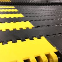 Heavy Duty Plastic Modular belt straight running