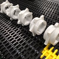 Plastic Modular belt with sprockets