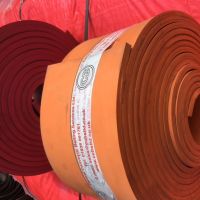 ORANGE AND RED RUBBER SKIRTING 50SHORE HARDENSS