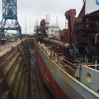 dredging ship conveyor