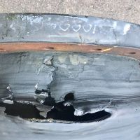 Damaged Rubber Flex Pipe